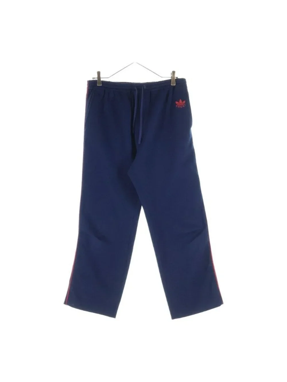 Gucci Adidas Logo Embroidery Easy Track Pants Navy Zajrv